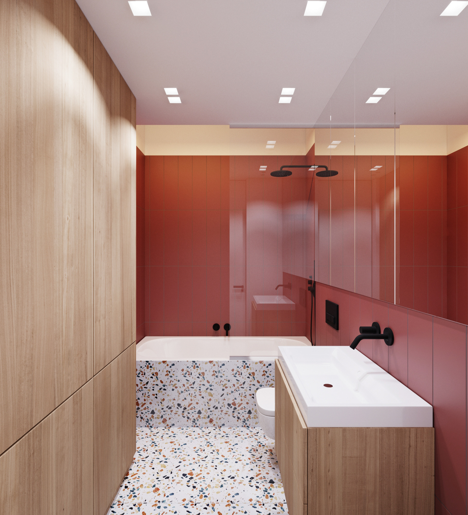 Gray Bathroom Tile Ideas